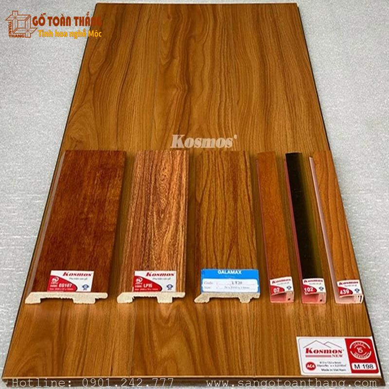 Sàn gỗ Kosmos 8mm bản nhỏ M198 1 Sàn gỗ Kosmos 8mm bản nhỏ M198