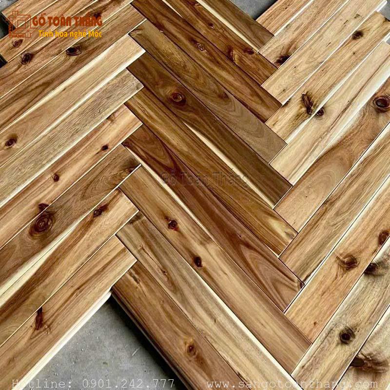 Sàn gỗ Tràm Xương cá 1 Sàn gỗ Tràm Xương cá