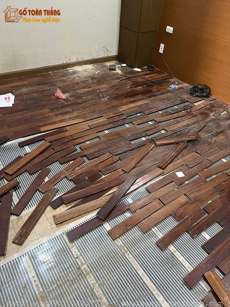 Sàn gỗ tự nhiên cũ là lựa chọn sàn gỗ chất lượng cao, với chi phí hợp lý