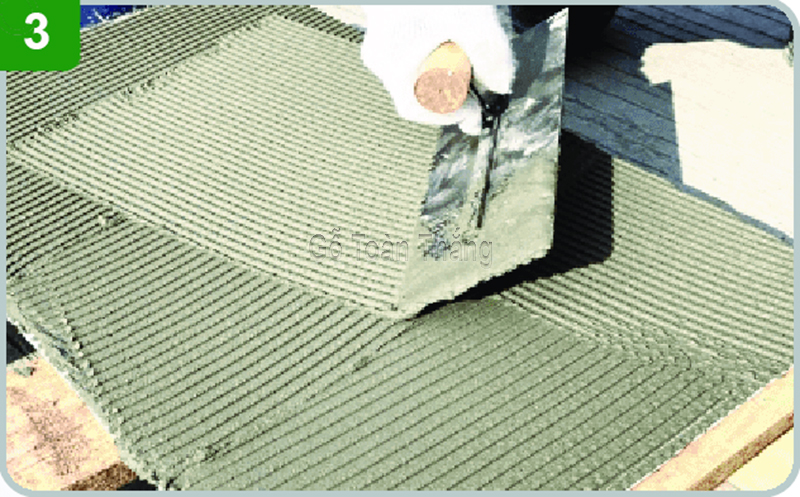 Thi công keo dán chuyên dụng