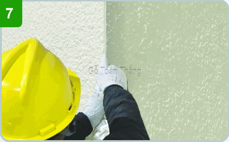 Vệ sinh bề mặt vách tường