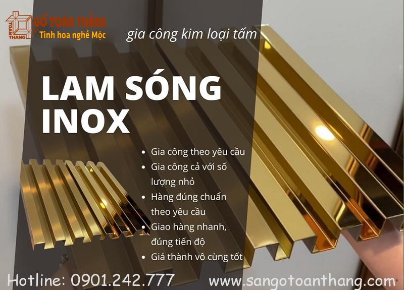 Sàn gỗ Toàn Thắng là đơn vị chuyên cung cấp và thi công tấm lam sóng inox 304 cao cấp