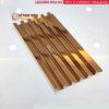 Lam sóng inox 304 hồng gương