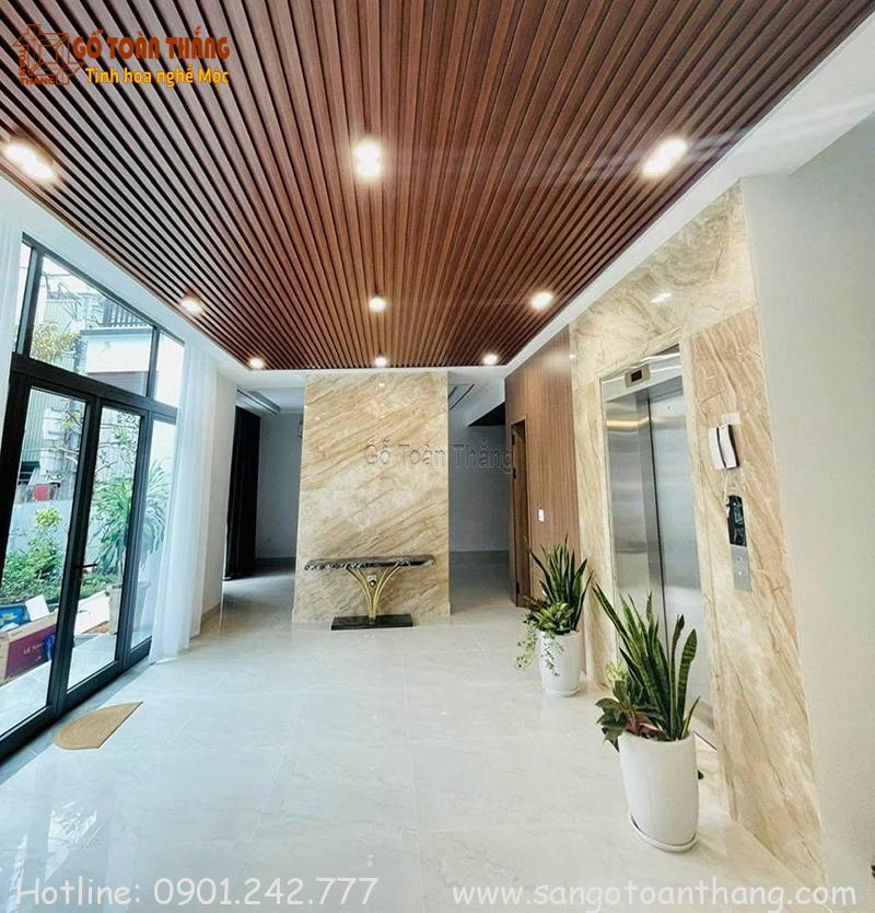 Trần nhôm lam sóng 1 Trần nhôm lam sóng