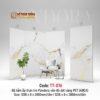 Tấm than tre Pandora vân đá dát vàng TT-876