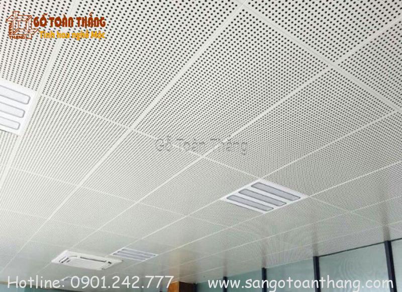 Trần nhôm thả 600x1200mm 1 Trần nhôm thả 600x1200mm