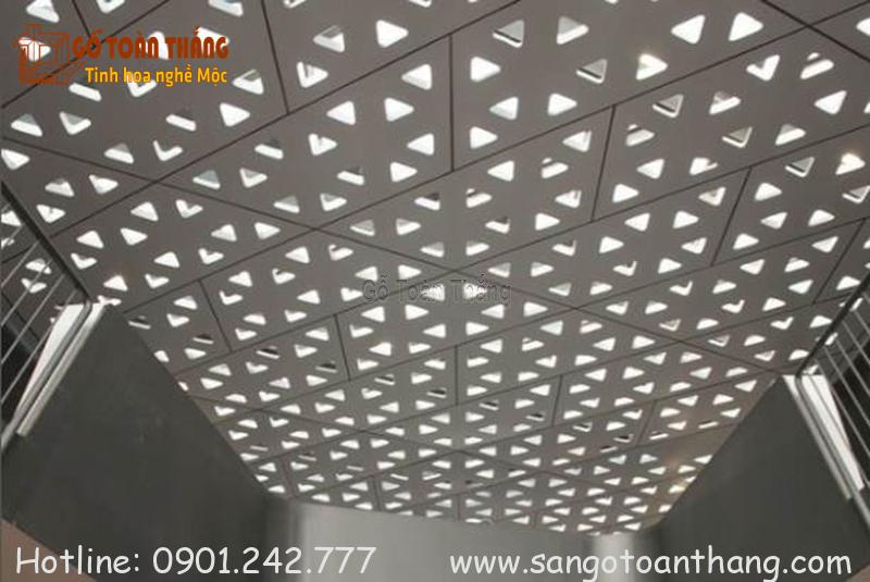 Trần nhôm thả đa hình 1 Trần nhôm thả đa hình