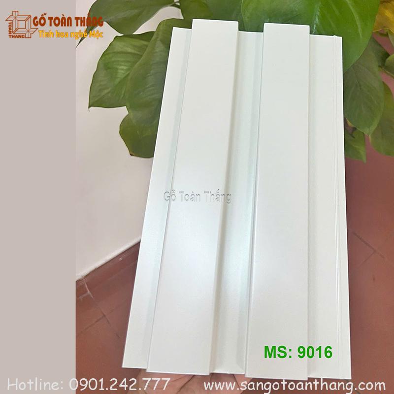 Tấm lam 2 sóng nhôm MS-9016 1 Tấm lam 2 sóng nhôm MS-9016