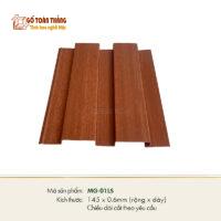 Tấm lam 2 sóng nhôm vân gỗ Căm xe MG-01LS
