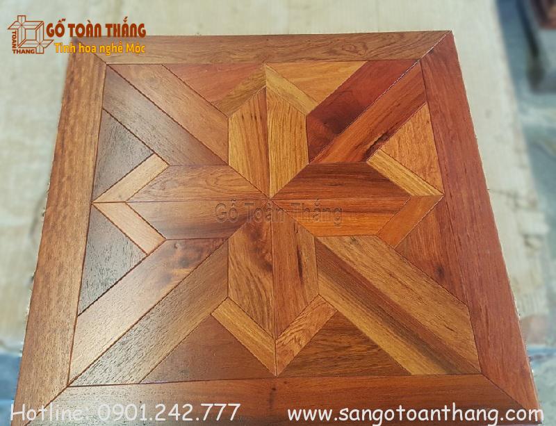 Sàn gỗ hoa văn Hương Lào