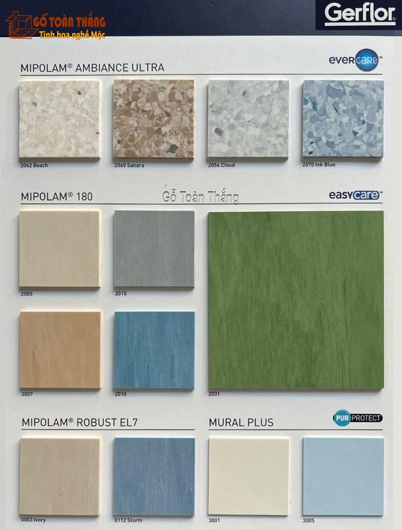 Sàn Vinyl cuộn Gerflor kháng khuẩn là thương hiệu sàn vinyl hàng đầu thế giới Sàn Vinyl cuộn Gerflor kháng khuẩn là thương hiệu sàn vinyl hàng đầu thế giới