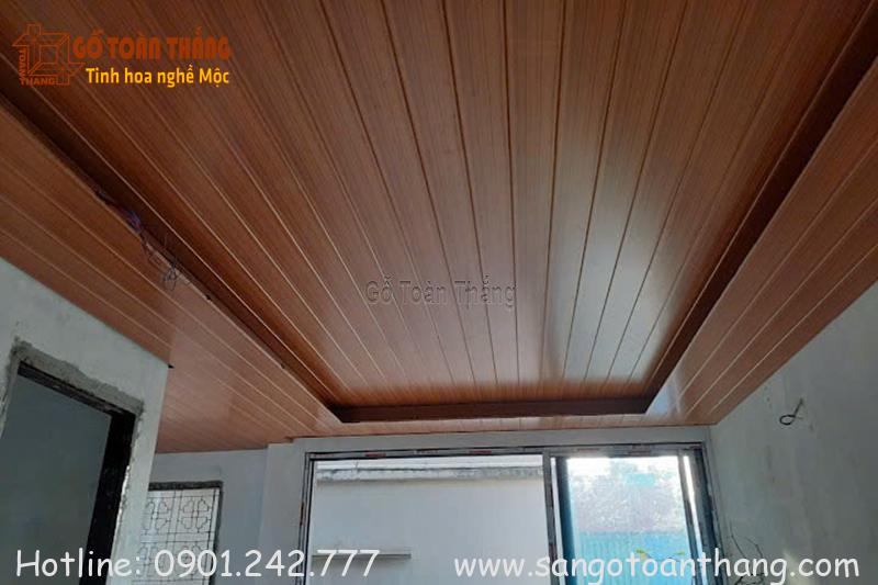 Mẫu trần nhôm giả vân gỗ đẹp 11