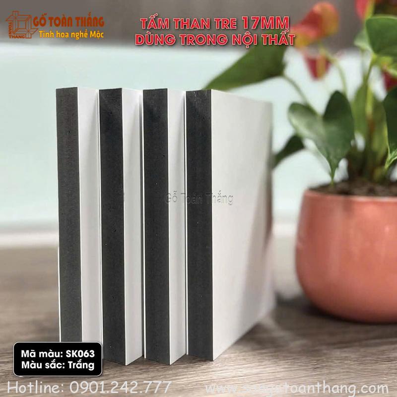 Tấm ốp than tre 17mm: Ván nhựa nội thất cao cấp, nhiều màu 16