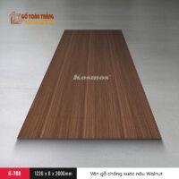 Tấm than tre Galawood 8mm vân gỗ Óc Chó G-708