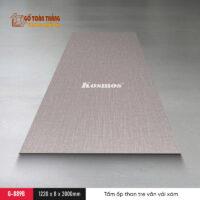 Tấm than tre Galawood 8mm vân vải xám G-889B