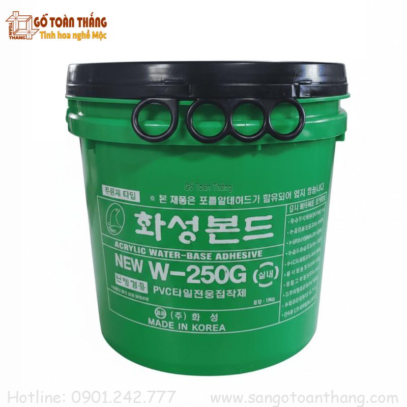 Keo dán sàn nhựa W-250G Hàn Quốc