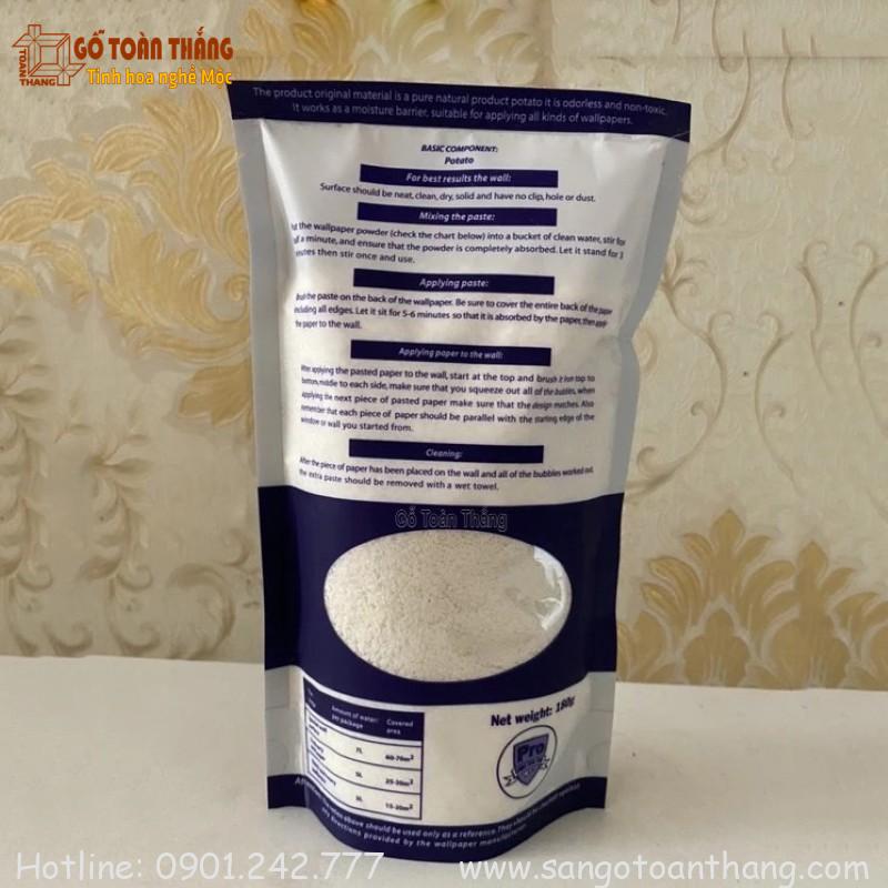 Keo bột dán giấy dán tường Viola 2 Keo bột dán giấy dán tường Viola - Ảnh 2
