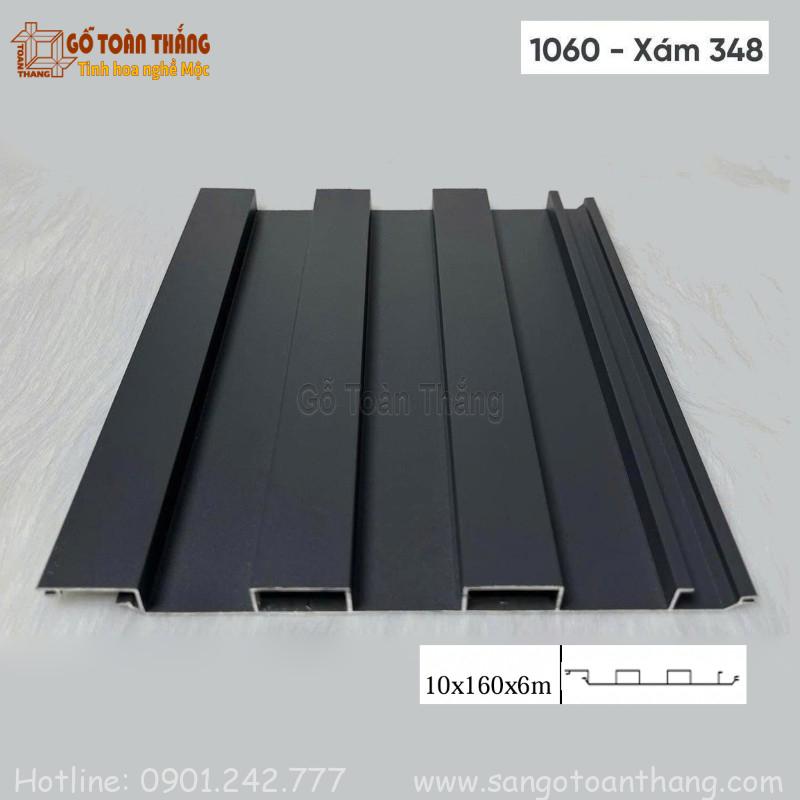 Tấm lam 3 sóng nhôm 2 mặt 10x160x6000mm MS-348