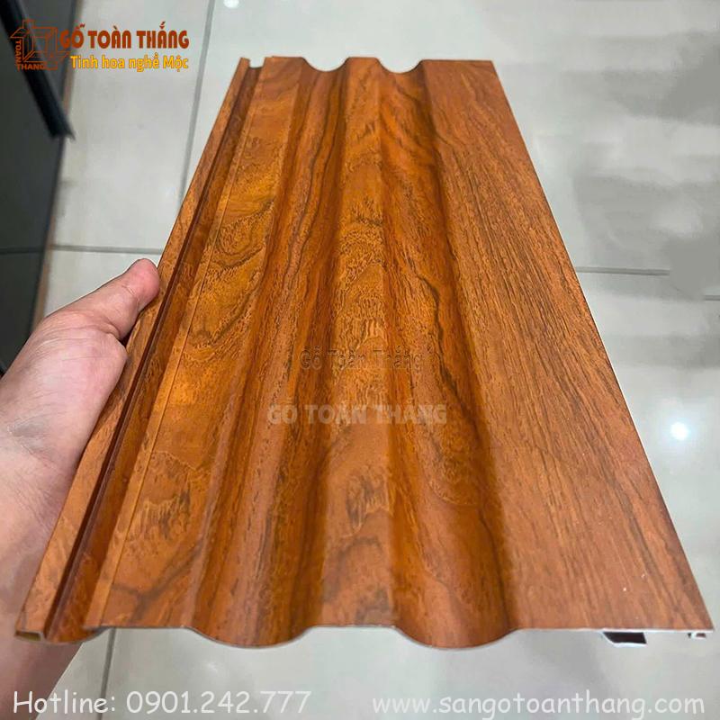 Lam sóng nhôm bán nguyệt tròn 10x160x6000mm 2 Lam sóng nhôm bán nguyệt tròn 10x160x6000mm - Ảnh 2
