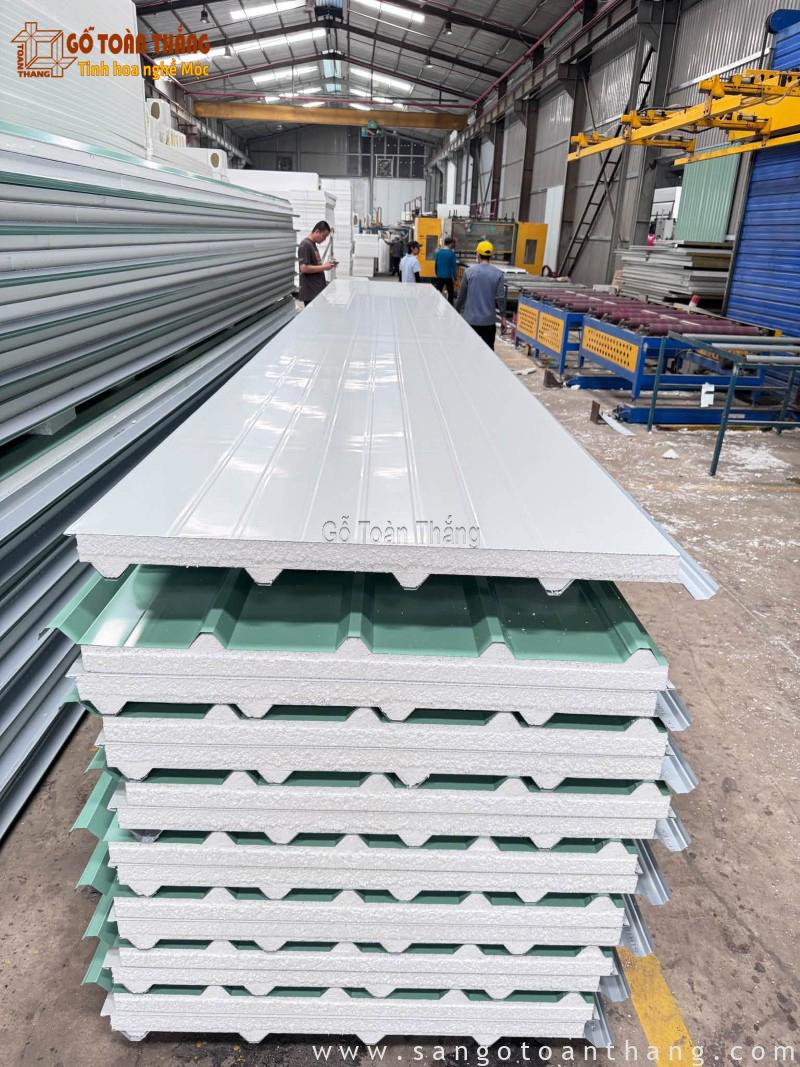 Mái panel EPS cách nhiệt