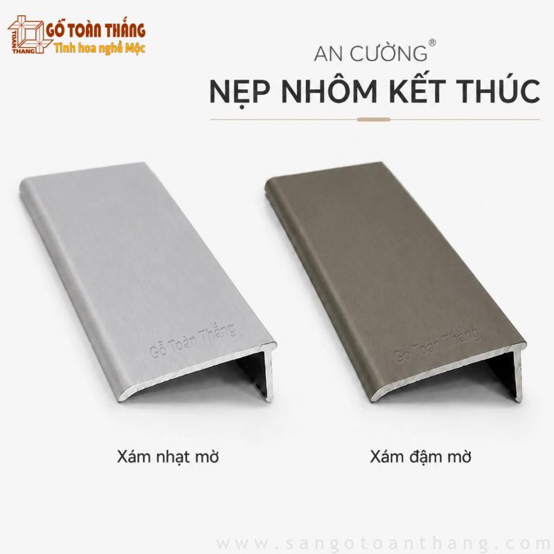 Nẹp nhôm kết thúc sàn gỗ An Cường