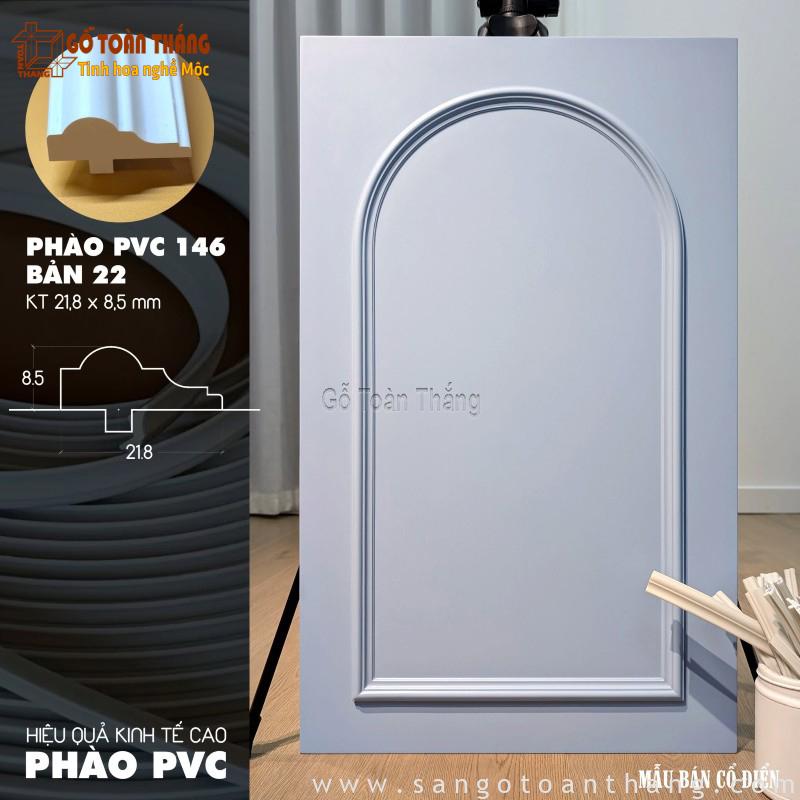 Phào chỉ dẻo: Ưu nhược điểm, ứng dụng, Báo giá năm 2026 22 Phào dẻo cánh cửa tủ bếp bản 22mm