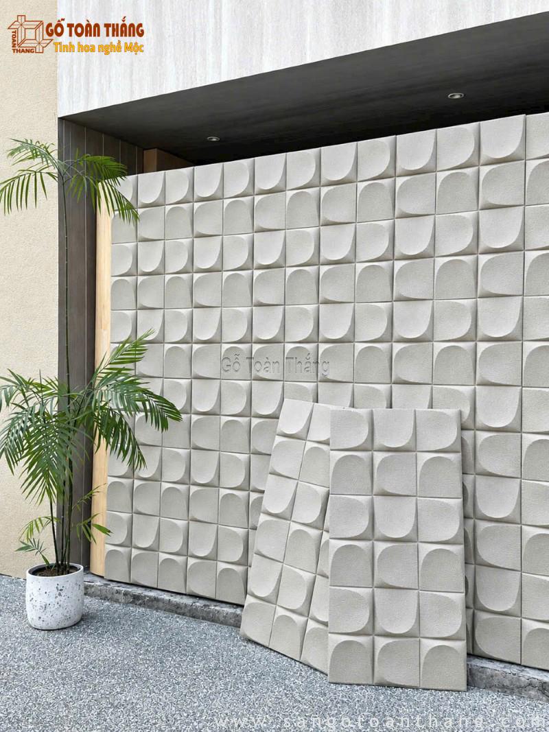 Tấm PU giả đá Arena Stone rút ngắn thời gian thi công Tấm PU giả đá Arena Stone rút ngắn thời gian thi công