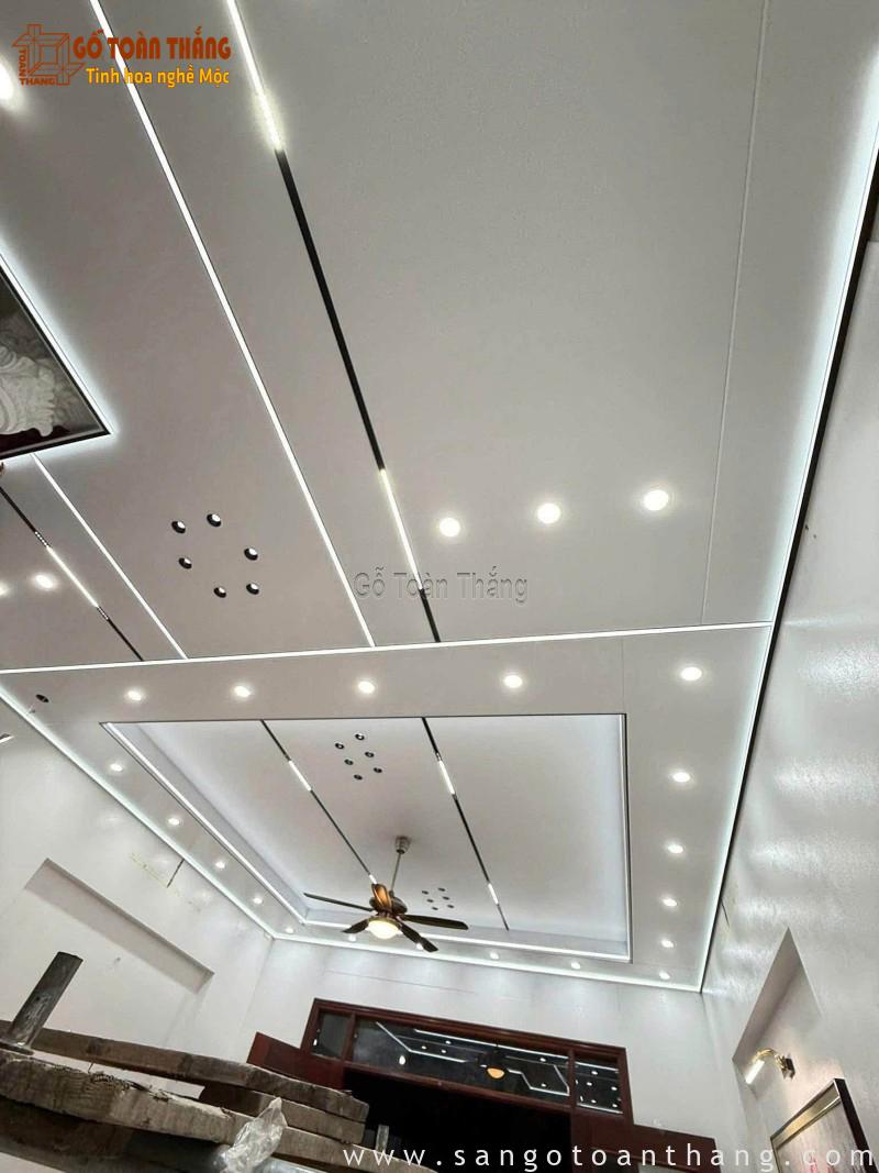 Mẫu Trần nhôm tổ ong phẳng 02 Mẫu Trần nhôm tổ ong phẳng 02
